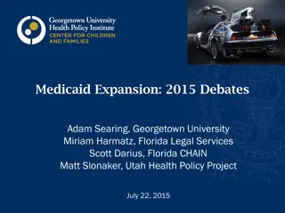 Medicaid Expansion Debates in 2015