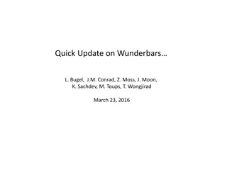 Optimization of Wunderbar Production Process