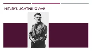 World War II: Hitler's Lightning War and Its Impact