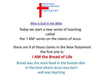 Exploring the I AM Series: The Bread of Life Claim by Jesus