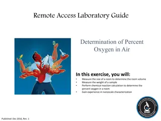 Determining Percent Oxygen in Air Lab Guide