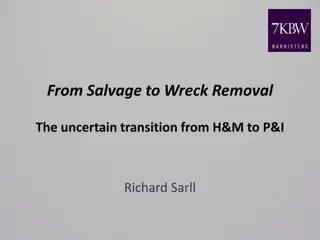 The Transition from Salvage to Wreck Removal in Shipowner Insurance