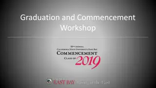 Guide to Graduation Process and Requirements at CSUEB