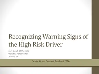 Recognizing Warning Signs for High-Risk Drivers at Senior Driver Summit