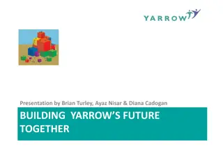 Building Yarrow's Future Together - Presentation by Brian Turley, Ayaz Nisar & Diana Cadogan