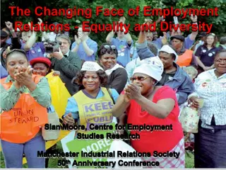 The Changing Face of Employment Relations: Equality and Diversity Over 50 Years