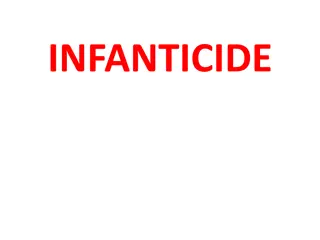 Understanding Infanticide and Related Concepts in Medico-Legal Aspects