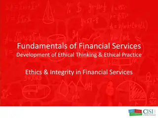 Understanding Ethical Practices in Financial Services