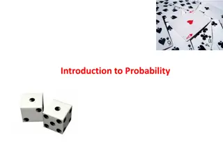 Fundamentals of Probability: Sample and Event Spaces