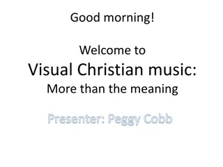 Workshop on Visual Christian Music Interpretation with Peggy Cobb