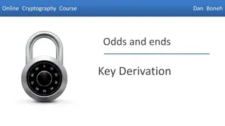 Key Derivation Techniques in Cryptography