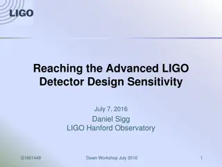 Challenges and Plans for Reaching Advanced LIGO Detector Sensitivity