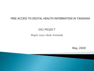 Digital Health Education Project in Tanzanian Villages