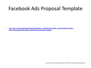 Comprehensive Facebook Ads Proposal Template & Guide