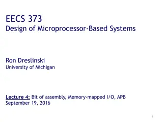 Understanding Memory-Mapped I/O in Microprocessor System Design