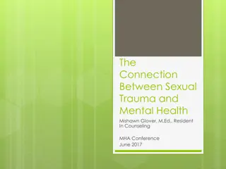 Understanding the Link Between Sexual Trauma and Mental Health