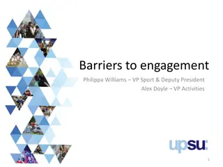 Analysis of Barriers to Engagement Among University Students