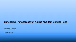 Improving Airline Ancillary Service Fee Transparency