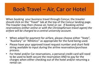 Booking Business Travel through Concur: A Complete Guide