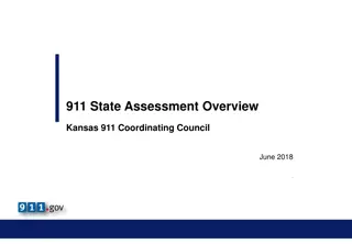 Overview of National 911 State Assessment Guidelines