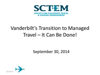 Vanderbilt's Transition to Managed Travel