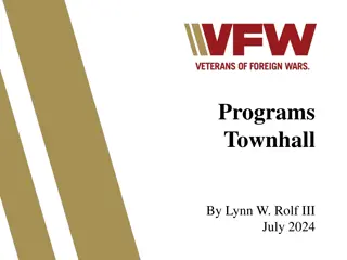 Exciting Programs and Updates for Veterans and Educators in July 2024