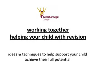 Supporting Your Child's Revision: Ideas & Techniques for Success