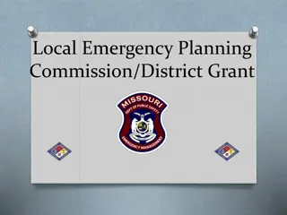 Local Emergency Planning Commission (LEPC) Grant Requirements and Funding Priorities