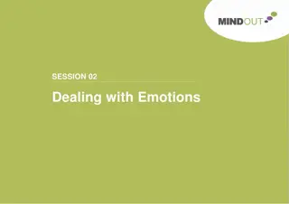 Dealing with Emotions: Recognize, Explore, and Manage