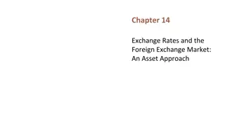 Exchange Rates: An Asset Approach