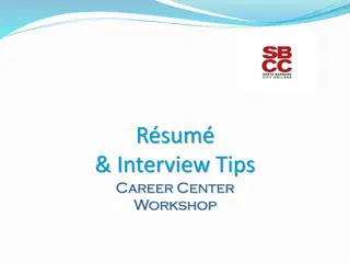 Crafting a Winning Resume: Tips and Guidelines for Job Seekers