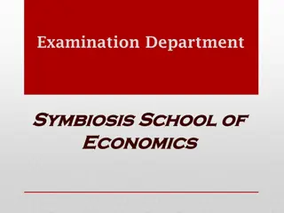 Examination Department Terminologies and Evaluation System at Symbiosis School of Economics