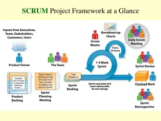 SCRUM Project Framework and Participants