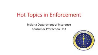 Overview of Enforcement Division in Indiana Department of Insurance