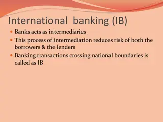 International Banking and Its Impact: Evolution, Features, and Crucial Events