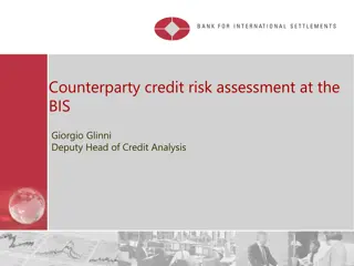 Counterparty Credit Risk Assessment at the BIS: Approaches and Factors to Consider