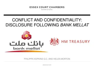 Legal Battle Over Financial Restrictions: Bank Mellat's Claim History