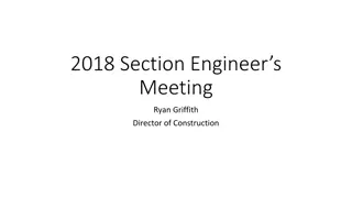 Insights into the 2018 Section Engineers Meeting at Lake Barkley