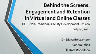 Enhancing Engagement and Retention in Virtual Classes: Best Practices