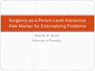 Surgency as a Person-Level Risk Marker for Externalizing Problems in Children