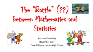 Mathematics vs. Statistics: Exploring the Differences and Challenges