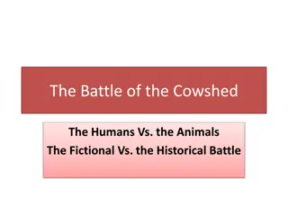 The Battle of the Cowshed: Fictional vs. Historical Conflict