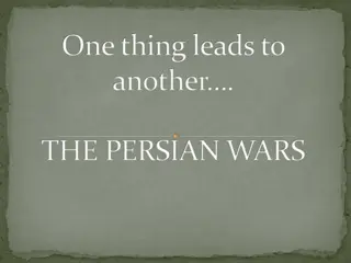 The Persian Wars - One Thing Leads to Another