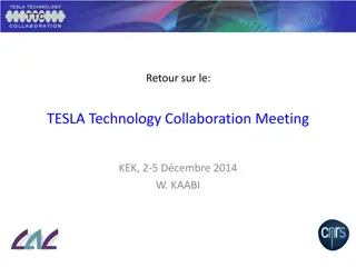 TESLA Technology Collaboration Meeting at KEK December 2014