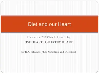 Heart Health and Disease Prevention Through Diet