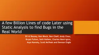 Lessons Learned from Commercializing a Bug Finding Tool