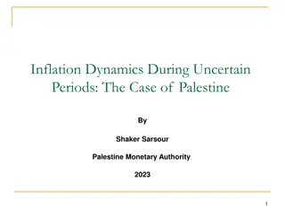 Inflation Dynamics in Palestine: Understanding the Economic Drivers