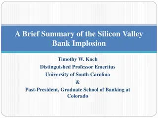 Major Financial Implosion at Silicon Valley Bank