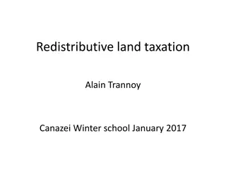 Reviving Georgism: Redistributive Land Taxation for Economic Equality