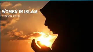 Women's Rights and Roles in Islam: Lessons on Equality and Empowerment